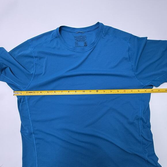 Patagonia Shirt Mens Medium Blue Capilene Layering Outdoor Casual Pullover Crew - Picture 9 of 11